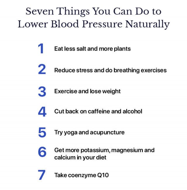 Natural Ways to Lower High Blood Pressure Without Medication